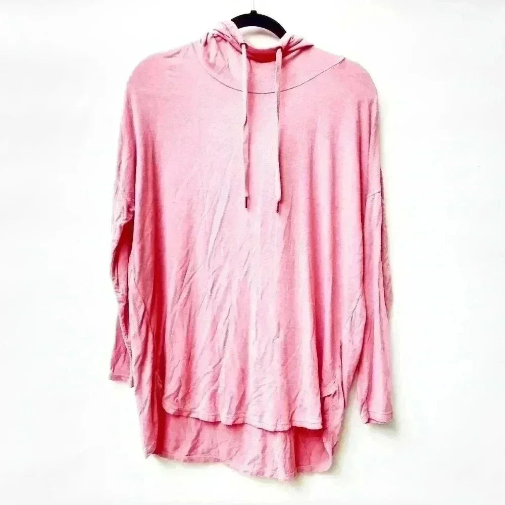 💖Avía Women's Pullover Coral Top with hoodie